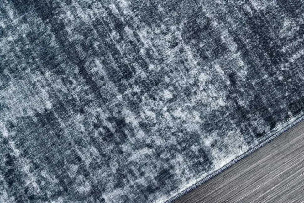 Moderner Teppich SOFT TOUCH 230x160cm grau Kurzflor Indoor-Teppich