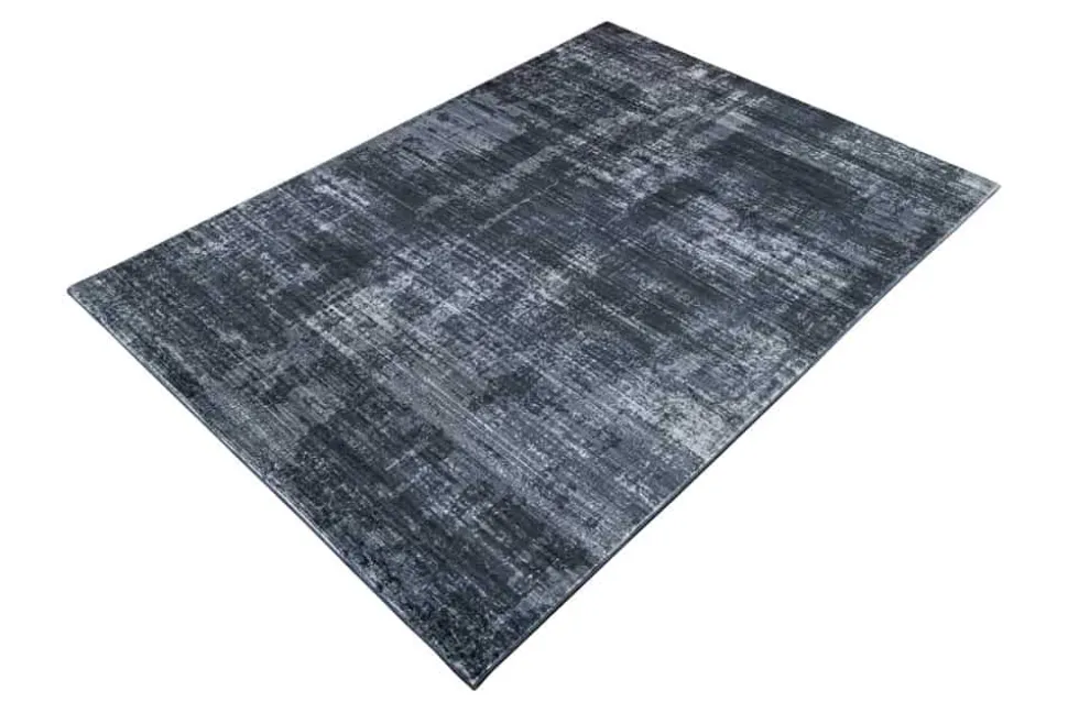 Moderner Teppich SOFT TOUCH 230x160cm grau Kurzflor Indoor-Teppich