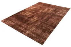 Moderner Teppich SOFT TOUCH 230x160cm kupfer braun Kurzflor Indoor-Teppich