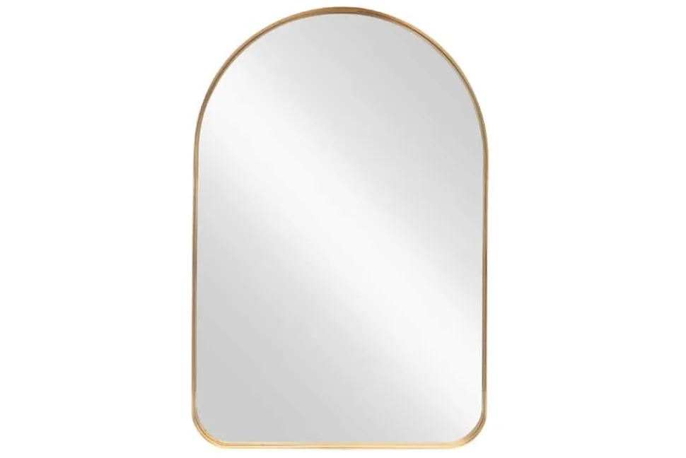 Moderner Wandspiegel ARCA 90cm gold Aluminium