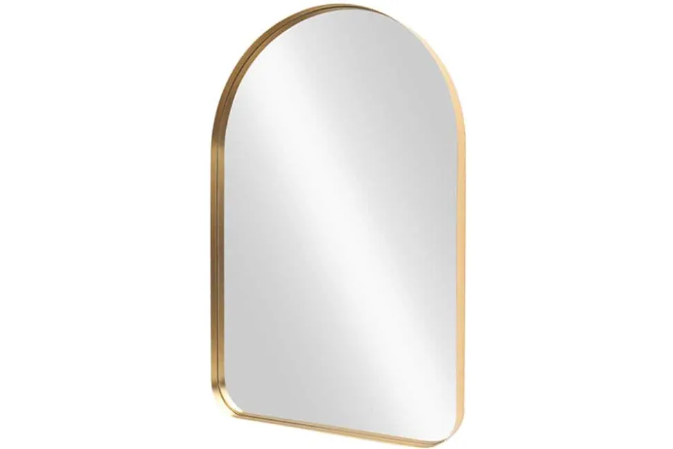 Moderner Wandspiegel ARCA 90cm gold Aluminium