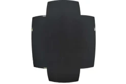 Moderner Wandspiegel QUADRA 90cm gold variabel aufhängbar vier Spiegel