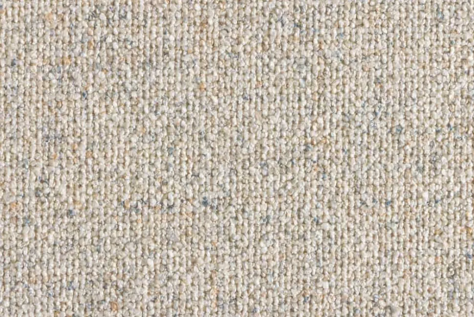 Modernes Ecksofa BOSSA NOVA 265cm beige Strukturstoff 3-Sitzer Couch L-Form