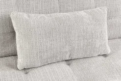 Modernes Schlafsofa JAZZ 190cm champagner beige Chenille 3-Sitzer Couch