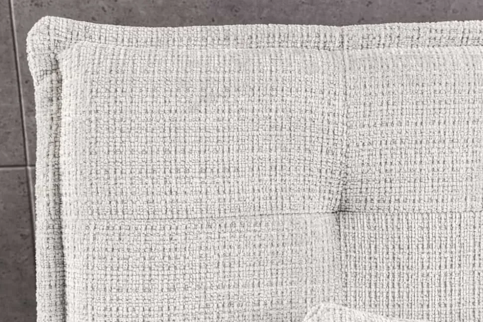 Modernes Schlafsofa JAZZ 190cm champagner beige Chenille 3-Sitzer Couch