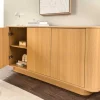 Modernes Sideboard VALHALLA WOOD 160cm natur Eichenholz Kommode
