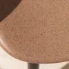 Nachhaltiger Design Stuhl UPCYCLING ME braun 70% Kaffeefaser Indoor Outdoor