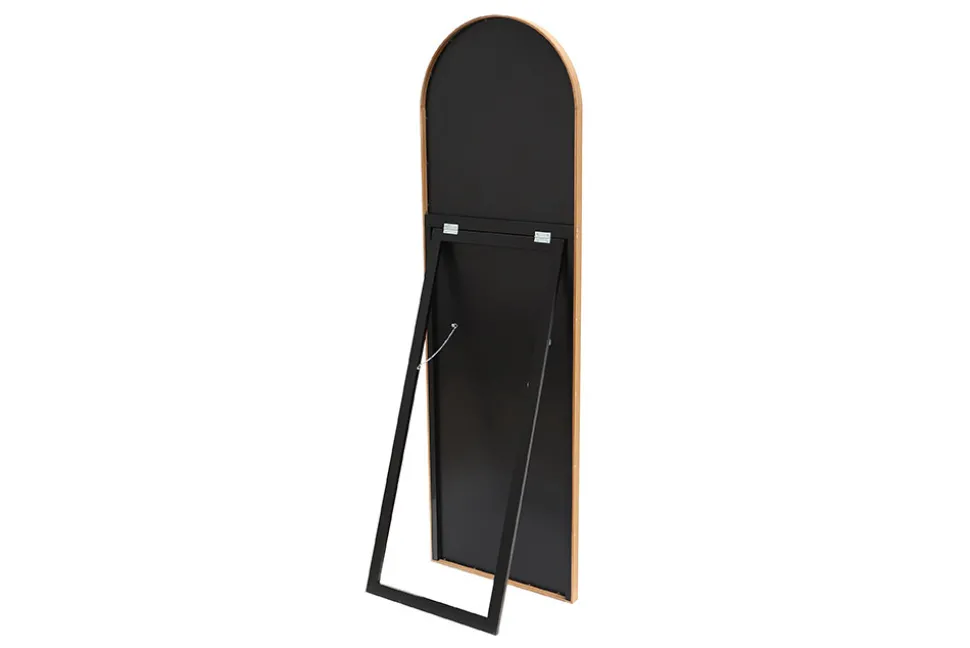 Nordischer Standspiegel PORTRAIT 165cm natur in Eichenholz-Design