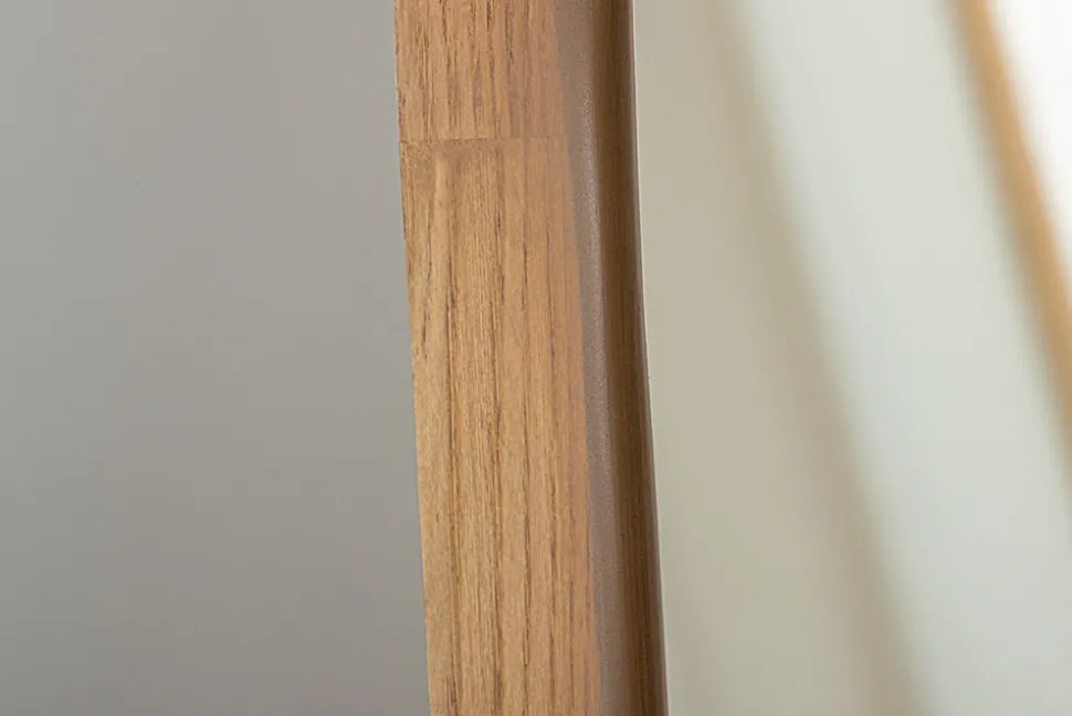 Nordischer Standspiegel PORTRAIT 165cm natur in Eichenholz-Design