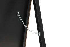 Nordischer Standspiegel PORTRAIT 165cm braun in Walnussholz-Design