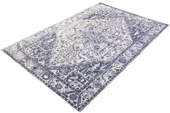 Orientalischer Teppich OLD MARRAKESCH 230x160cm beige blau Used Look