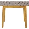 Outdoor Balkontisch BALI 110cm natur honey Akazienholz ausklappbar wetterfest