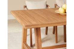 Outdoor Garten-Esstisch BALI 210cm natur Akazienholz wetterfest