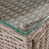 Outdoor Gartenlounge Set XXL MODULAR natur Polyrattan Sitzgruppe wetterfest inkl. Kissen