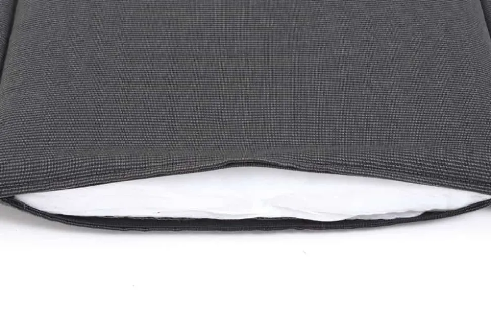 Outdoor Kissen ROG 46x48cm anthrazit Sitzkissen Polster-Auflage für Gartenstuhl