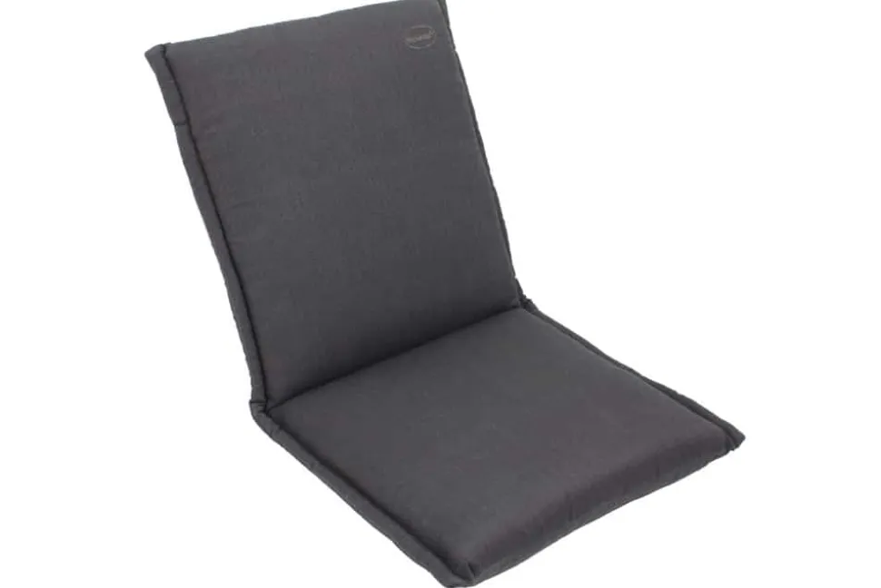 Outdoor Kissen ROG 46x97cm anthrazit Sitzkissen Polster-Auflage für Niedriglehner