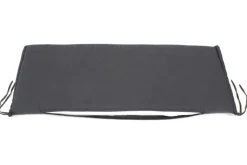 Outdoor Kissen ROG 45x110cm anthrazit Sitzkissen Polster-Auflage für 2-Sitzer Bank
