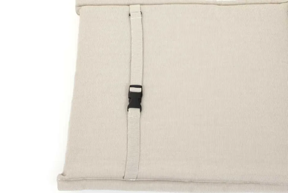 Outdoor Kissen ROG 46x97cm beige Sitzkissen Polster-Auflage für Niedriglehner