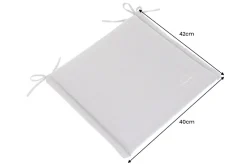 Outdoor Kissen ROG 40x42cm grün Sitzkissen Polster-Auflage für Gartenstuhl
