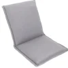 Outdoor Kissen ROG 46x97cm taupe Sitzkissen Polster-Auflage für Niedriglehner
