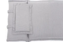 Outdoor Kissen ROG 58x196cm taupe Polster-Auflage für Gartenliege
