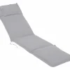 Outdoor Kissen ROG 45x186cm taupe Sitzkissen Polster-Auflage für Deckchair