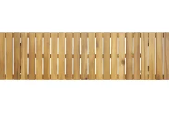Outdoor Sitzbank BALI 110cm natur honey Akazienholz wetterfest Balkonbank