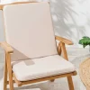 Outdoor Sitzkissen COMFORT LINE 50x100cm beige für Niedriglehner-Stuhl Polsterauflage