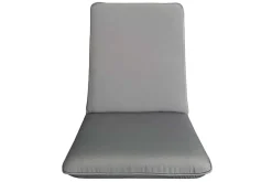 Outdoor Sitzkissen COMFORT LINE 50x100cm anthrazit für Niedriglehner-Stuhl Polsterauflage