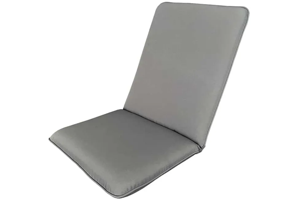 Outdoor Sitzkissen COMFORT LINE 50x100cm anthrazit für Niedriglehner-Stuhl Polsterauflage
