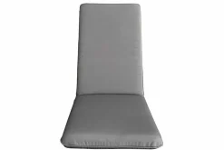 Outdoor Sitzkissen COMFORT LINE 50x122cm anthrazit für Hochlehner-Stuhl Polsterauflage