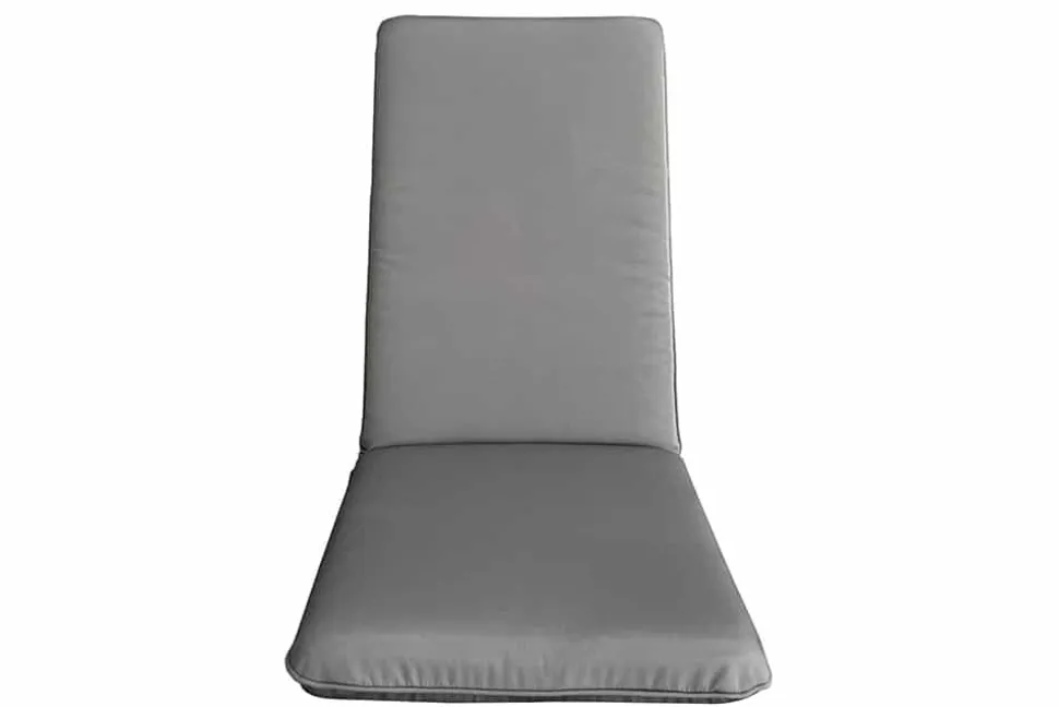 Outdoor Sitzkissen COMFORT LINE 50x122cm anthrazit für Hochlehner-Stuhl Polsterauflage