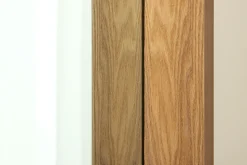 Ovaler Wandspiegel PORTRAIT 165cm natur in Eichenholz-Design