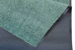 Pflegeleichte Fußmatte CLEAN 60x40cm salbei-grün Fußabtreter waschbar
