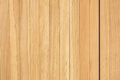 Retro Sideboard VALHALLA WOOD 160cm natur Eichenholz Schiebetüren
