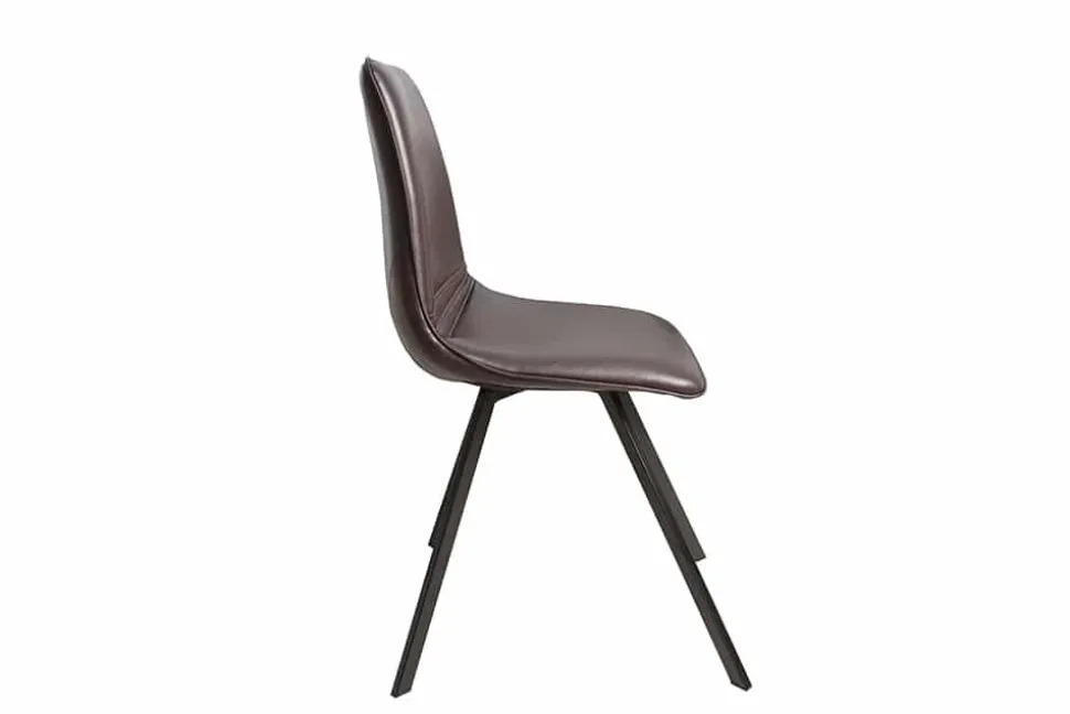 Retro Stuhl AMSTERDAM CHAIR antik braun Designklassiker