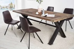 Retro Stuhl AMSTERDAM CHAIR antik braun Designklassiker