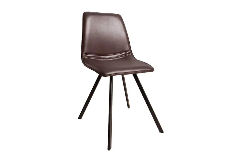 Retro Stuhl AMSTERDAM CHAIR antik braun Designklassiker