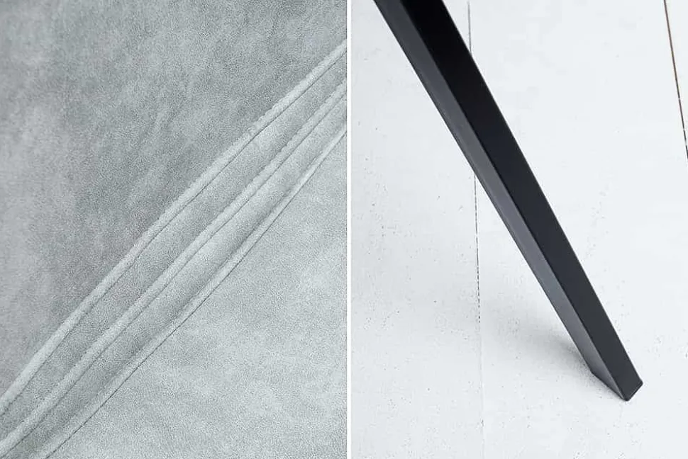 Retro Stuhl AMSTERDAM CHAIR stone grau Designklassiker