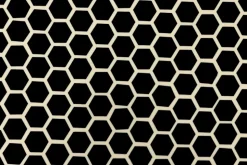 Runder Couchtisch HARMONY NATURE 60cm schwarz weiß gold mit Mosaik