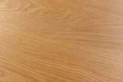 Runder Esstisch ATELIER 120cm natur Eiche schwarz Metall