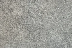 Runder Esstisch HELIX 120cm grau Beton-Design schwarze Metallbeine Sterngestell