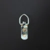 Runder Wandspiegel PORTRAIT 70cm braun in Walnussholz-Design