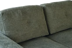 Schlafecksofa APARTMENT 245cm grün Strukturstoff inkl. Stauraum beidseitig aufbaubar