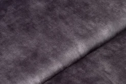 Schlafecksofa APARTMENT 205cm grau Samt 3-Sitzer inkl. Stauraum beidseitig aufbaubar