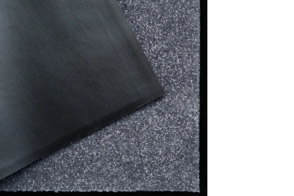 Strapazierfähige Fußmatte CLEAN 60x40cm grau Fußabtreter Modern Design
