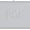 Strapazierfähige Fußmatte HOME 75x45cm anthrazit Fußabtreter Modern Design