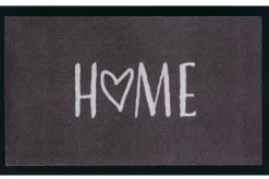 Strapazierfähige Fußmatte HOME 75x45cm braun Fußabtreter Modern Design