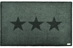 Strapazierfähige Fußmatte STARS 70x50cm grau Fußabtreter