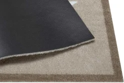 Waschbare Fußmatte STARS 70x50cm beige creme Fußabtreter mit Stern-Motiv